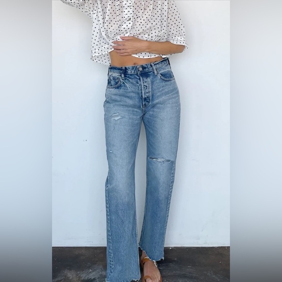 Moussy Elma Wide Straight Jeans - Picture 10 of 10